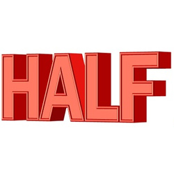 half